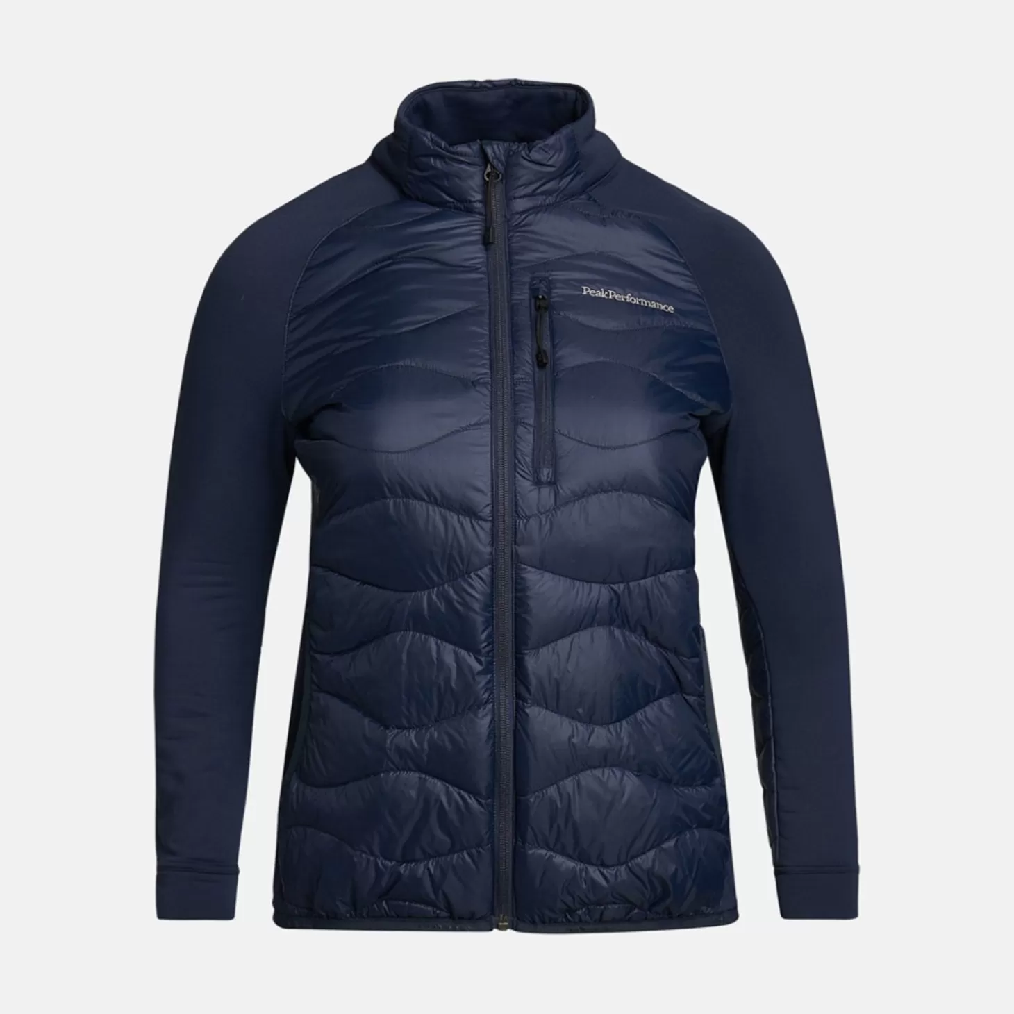 Peak Performance W Helium Down Hybrid Blue Flash Sale